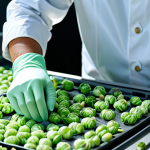 Image Prompt 1: The Precision and Innovation of Bioplastics Production**